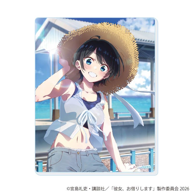 アクリルカード「TVアニメ『彼女、お借りします』」26/更科瑠夏セット コンプリートセット(全9種)(公式&描き下ろしイラスト)