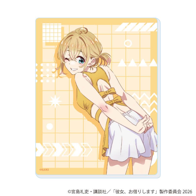アクリルカード「TVアニメ『彼女、お借りします』」25/七海麻美セット コンプリートセット(全9種)(公式&描き下ろしイラスト)