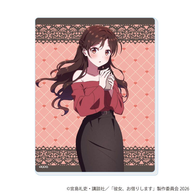 アクリルカード「TVアニメ『彼女、お借りします』」24/水原千鶴セット コンプリートセット(全9種)(公式&描き下ろしイラスト)