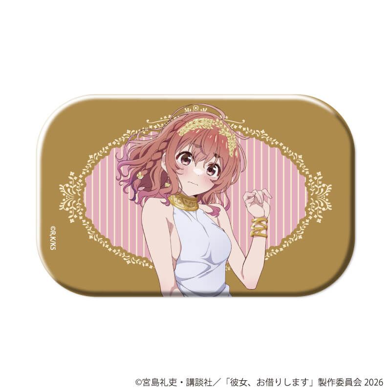スクエア缶バッジ「TVアニメ『彼女、お借りします』」04/桜沢 墨セット コンプリートセット(全8種)(公式&描き下ろしイラスト)