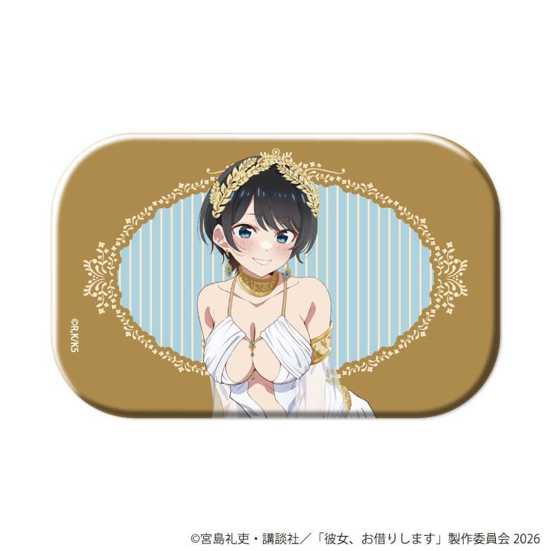 スクエア缶バッジ「TVアニメ『彼女、お借りします』」03/更科瑠夏セット コンプリートセット(全9種)(公式&描き下ろしイラスト)