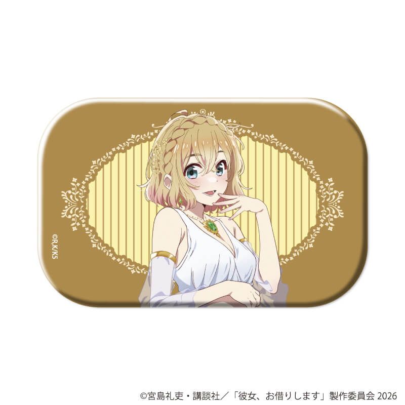 スクエア缶バッジ「TVアニメ『彼女、お借りします』」02/七海麻美セット コンプリートセット(全9種)(公式&描き下ろしイラスト)