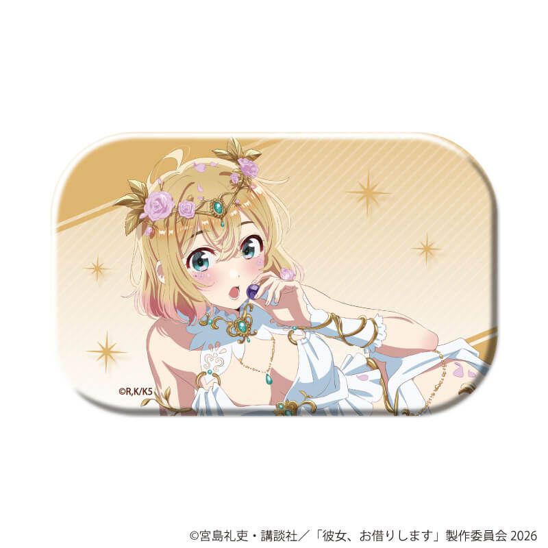 スクエア缶バッジ「TVアニメ『彼女、お借りします』」02/七海麻美セット コンプリートセット(全9種)(公式&描き下ろしイラスト)