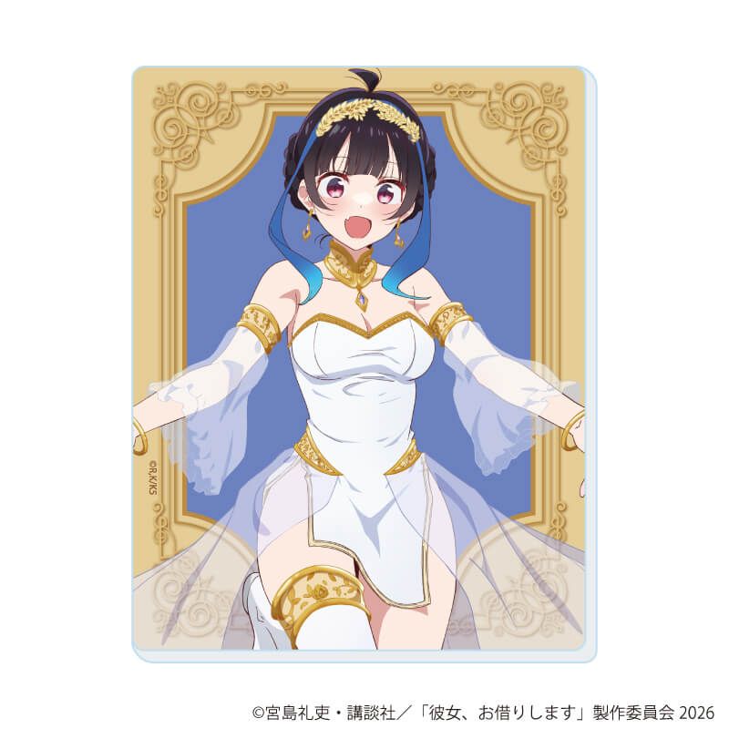 アクリルカード「TVアニメ『彼女、お借りします』」28/八重森みにセット ブラインド(5種)(公式&描き下ろしイラスト)