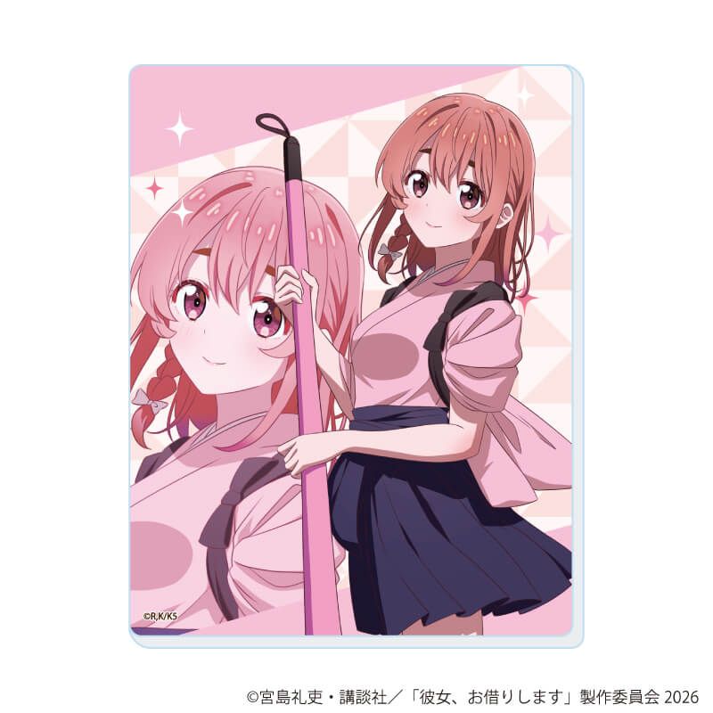 アクリルカード「TVアニメ『彼女、お借りします』」27/桜沢 墨セット ブラインド(8種)(公式&描き下ろしイラスト)