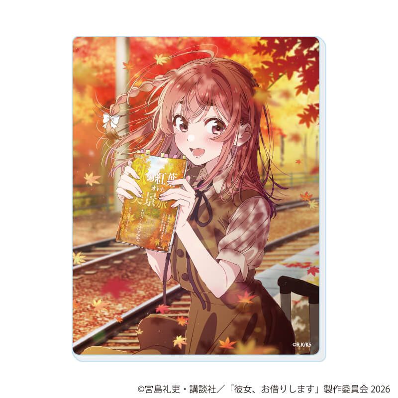 アクリルカード「TVアニメ『彼女、お借りします』」27/桜沢 墨セット ブラインド(8種)(公式&描き下ろしイラスト)