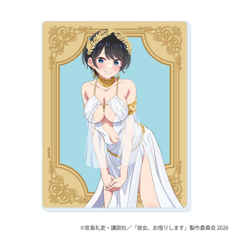 アクリルカード「TVアニメ『彼女、お借りします』」26/更科瑠夏セット ブラインド(9種)(公式&描き下ろしイラスト)