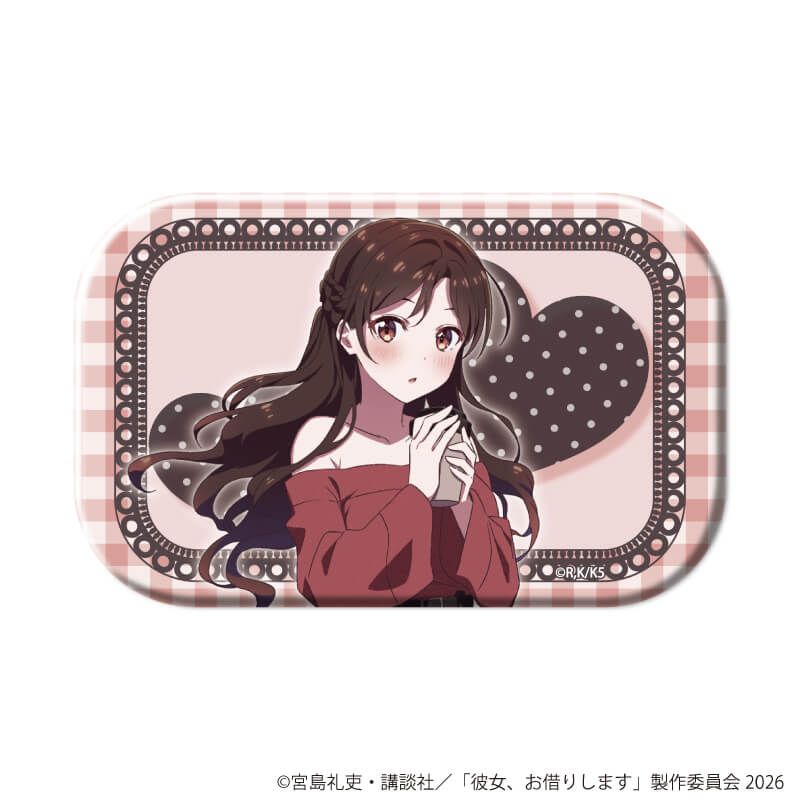 スクエア缶バッジ「TVアニメ『彼女、お借りします』」01/水原千鶴セット ブラインド(9種)(公式&描き下ろしイラスト)