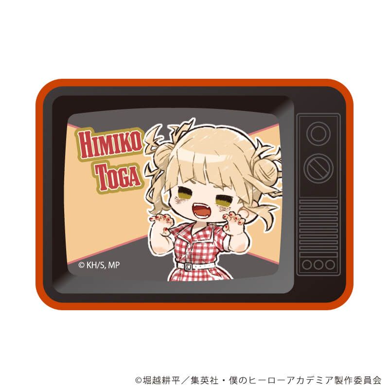 僕のヒーローアカデミア　グラフアート　ＴＶ型マグネット　トガヒミコ　アメリカンレトロVer.