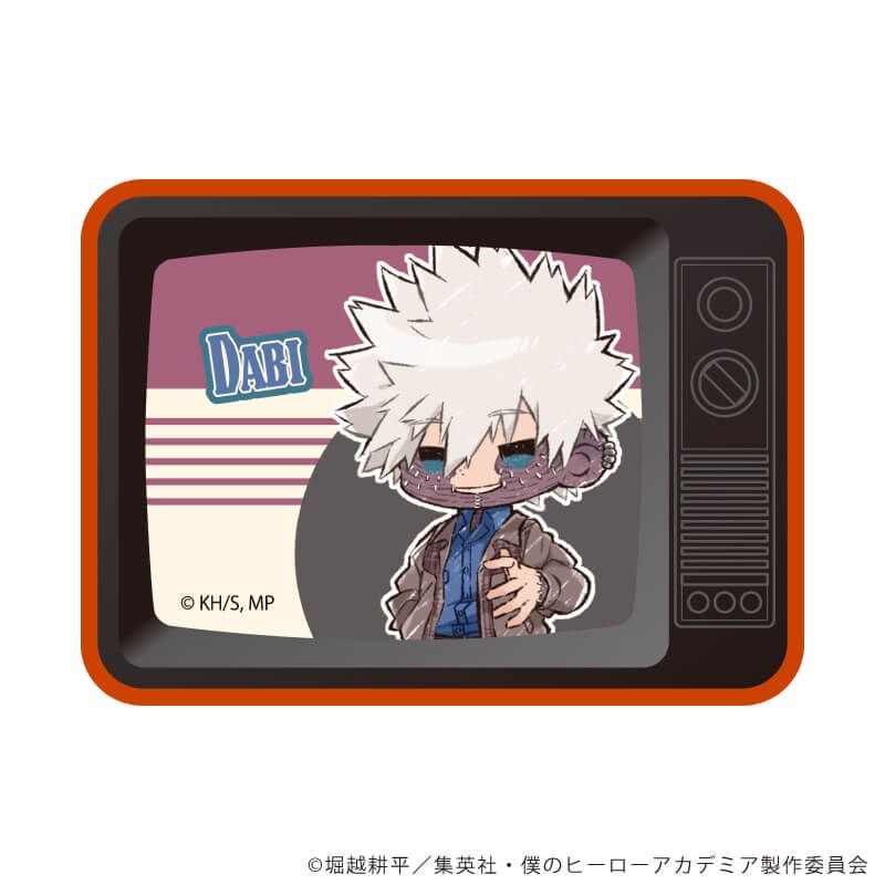僕のヒーローアカデミア　グラフアート　ＴＶ型マグネット　荼毘　アメリカンレトロVer.