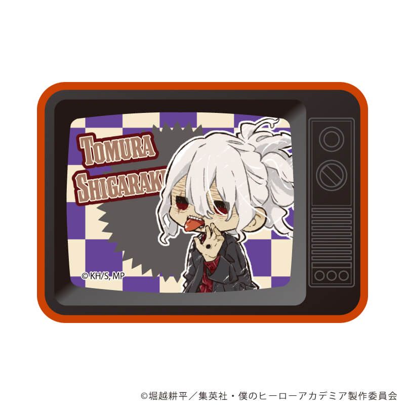 僕のヒーローアカデミア　グラフアート　ＴＶ型マグネット　死柄木 弔　アメリカンレトロVer.