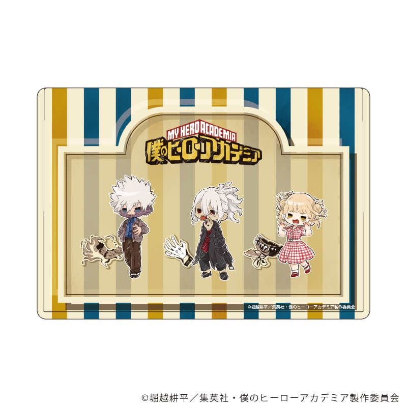 僕のヒーローアカデミア　グラフアート　キャラクリアケース　アメリカンレトロVer.　敵＜ヴィラン＞