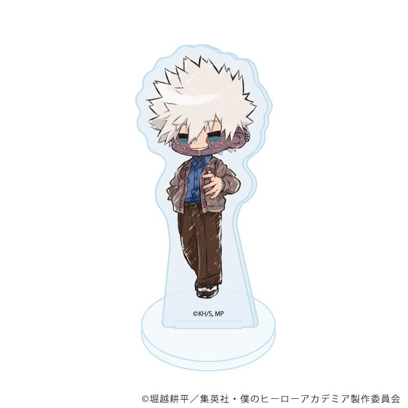 僕のヒーローアカデミア　グラフアート　トレーディングアクリルぷちスタンド　アメリカンレトロVer.　敵＜ヴィラン＞　全6種　コンプリートセット
