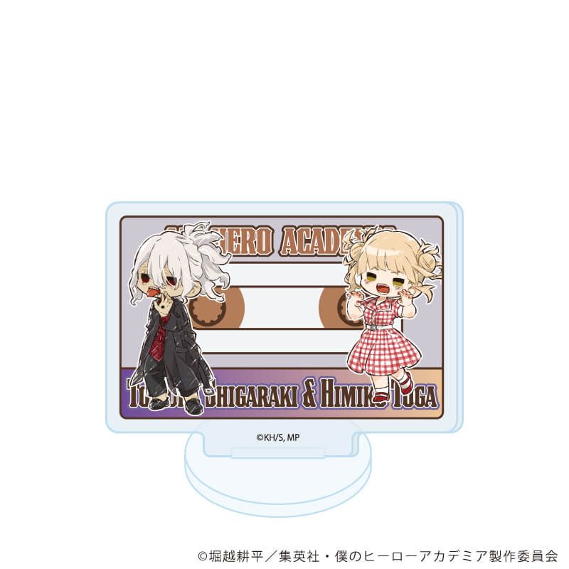 僕のヒーローアカデミア　グラフアート　トレーディングアクリルぷちスタンド　アメリカンレトロVer.　敵＜ヴィラン＞　全6種　コンプリートセット