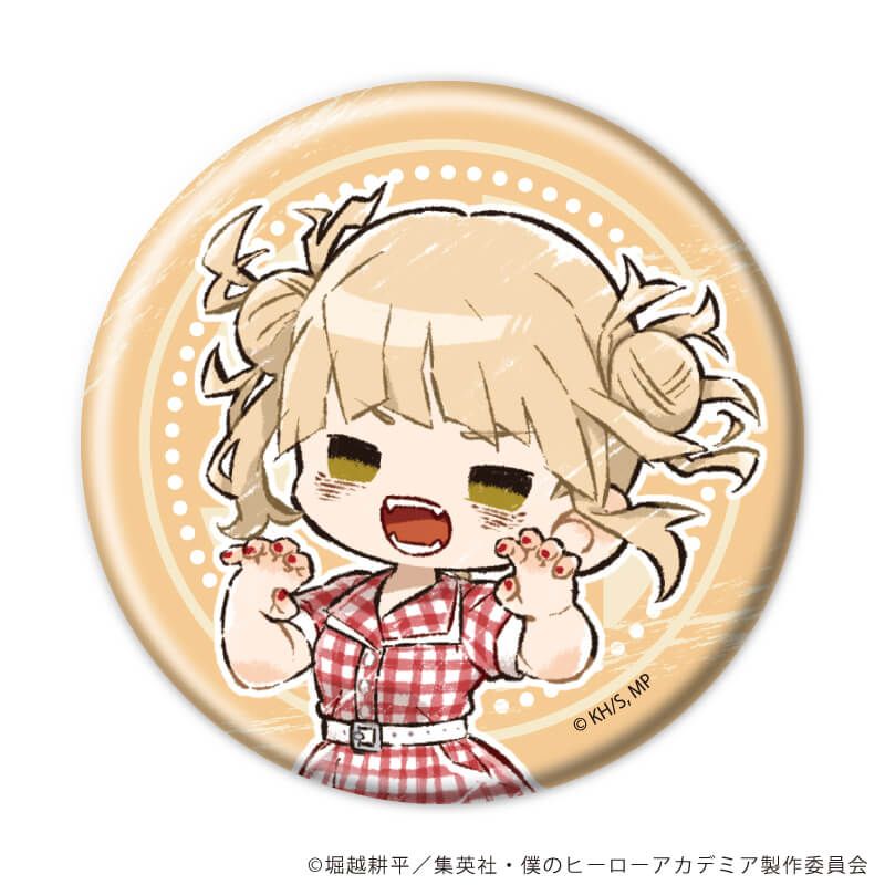 僕のヒーローアカデミア　グラフアート　トレーディング缶バッジ　アメリカンレトロVer.　敵＜ヴィラン＞　全6種　コンプリートセット
