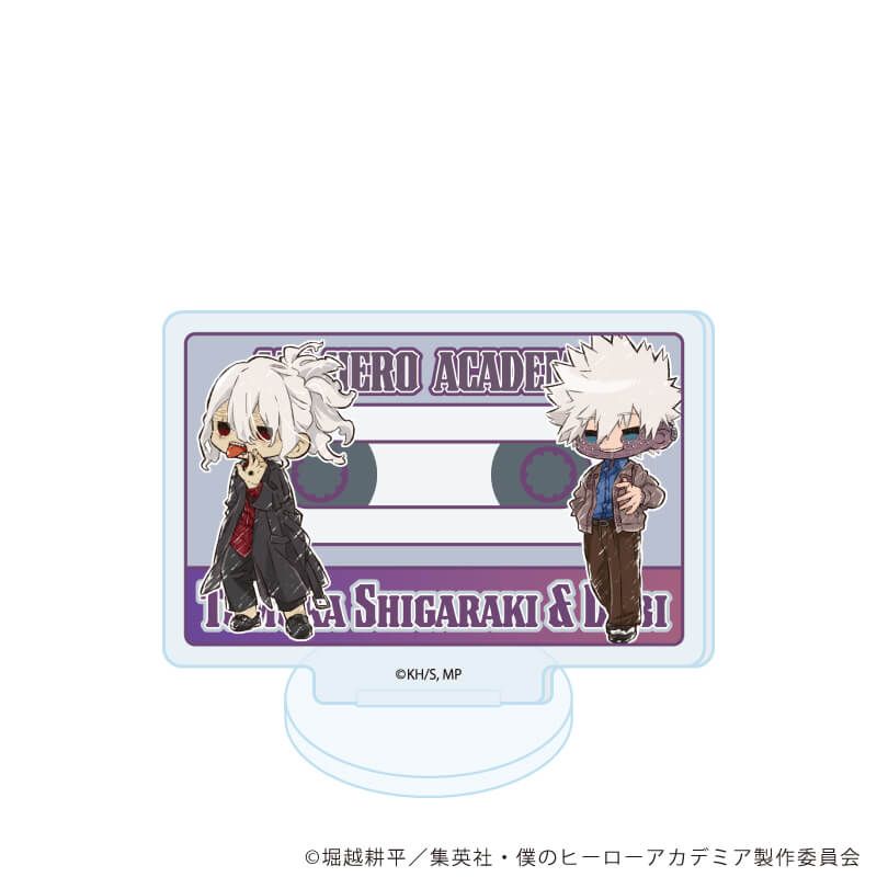 僕のヒーローアカデミア　グラフアート　トレーディングアクリルぷちスタンド　アメリカンレトロVer.　敵＜ヴィラン＞　全6種