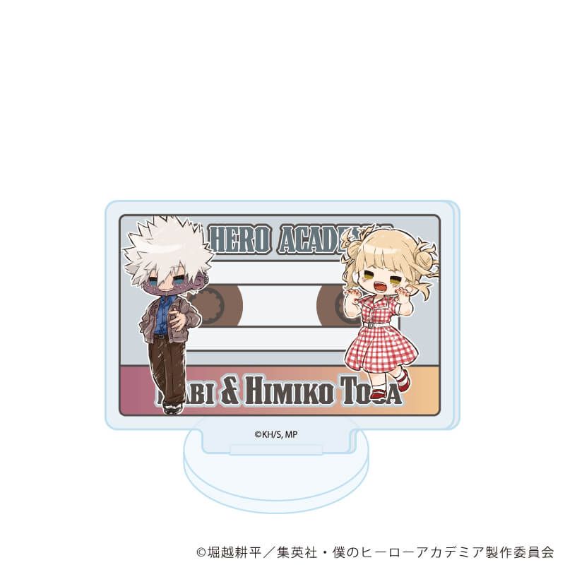 僕のヒーローアカデミア　グラフアート　トレーディングアクリルぷちスタンド　アメリカンレトロVer.　敵＜ヴィラン＞　全6種