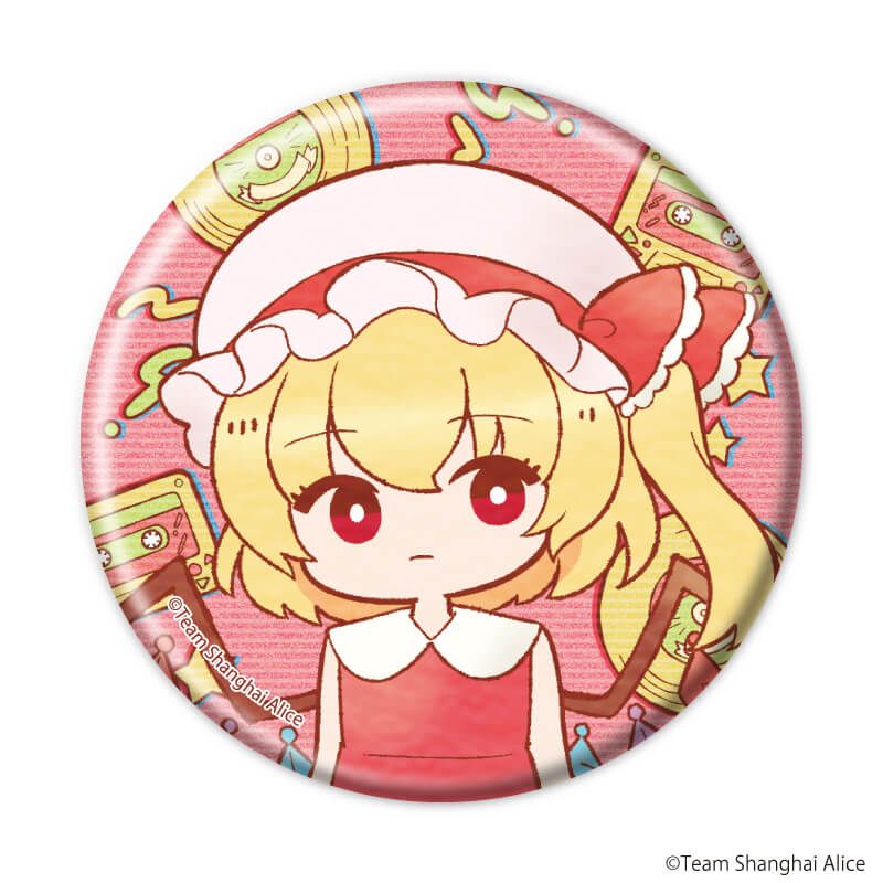 缶バッジ「東方Project」20/レトロver. コンプリートセット(全7種)(レトロアートイラスト)