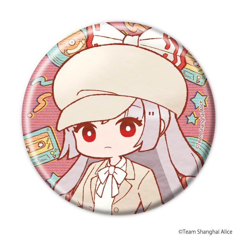 缶バッジ「東方Project」20/レトロver. コンプリートセット(全7種)(レトロアートイラスト)