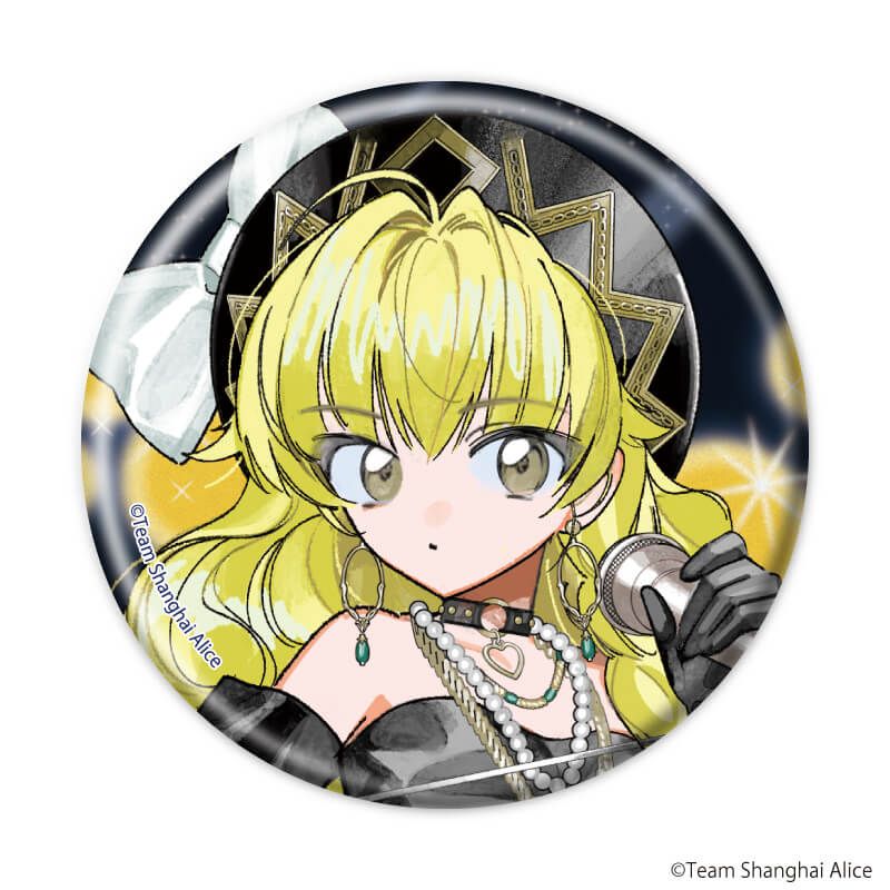 缶バッジ「東方Project」19/レトロアイドルver. コンプリートセット(全7種)(描き起こしイラスト)