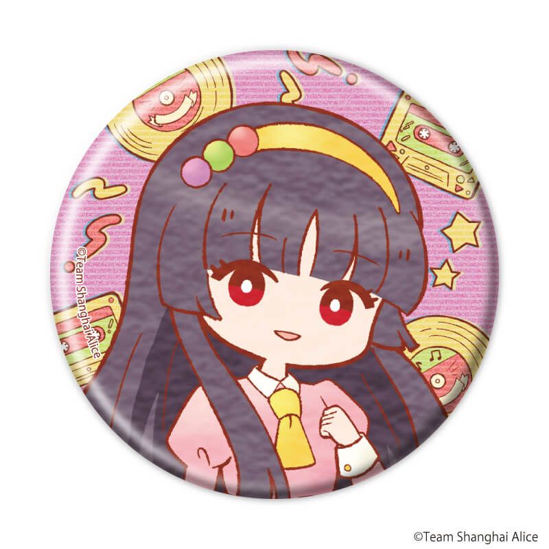 缶バッジ「東方Project」20/レトロver. ブラインド(7種)(レトロアートイラスト)