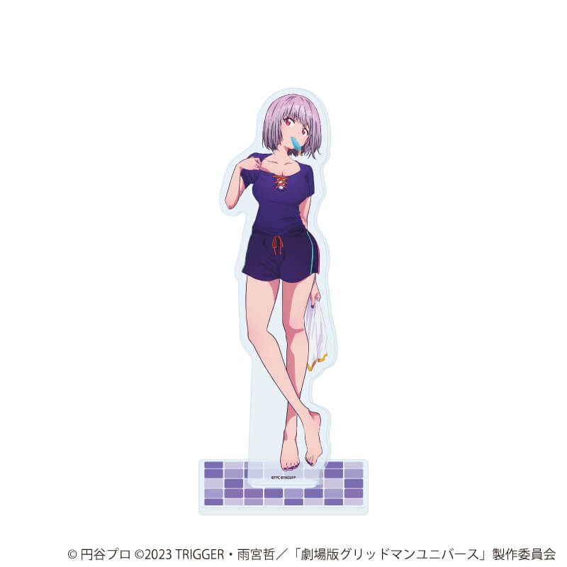 アクリルスタンド「グリッドマンユニバース」51/新条アカネ お風呂上りver.(描き下ろしイラスト)