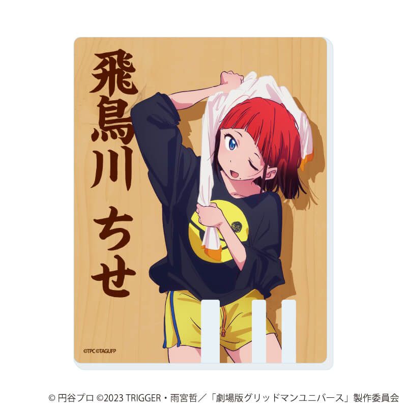 アクリルカード「グリッドマンユニバース」27/お風呂上りver. コンプリートセット(全5種)(描き下ろしイラスト)
