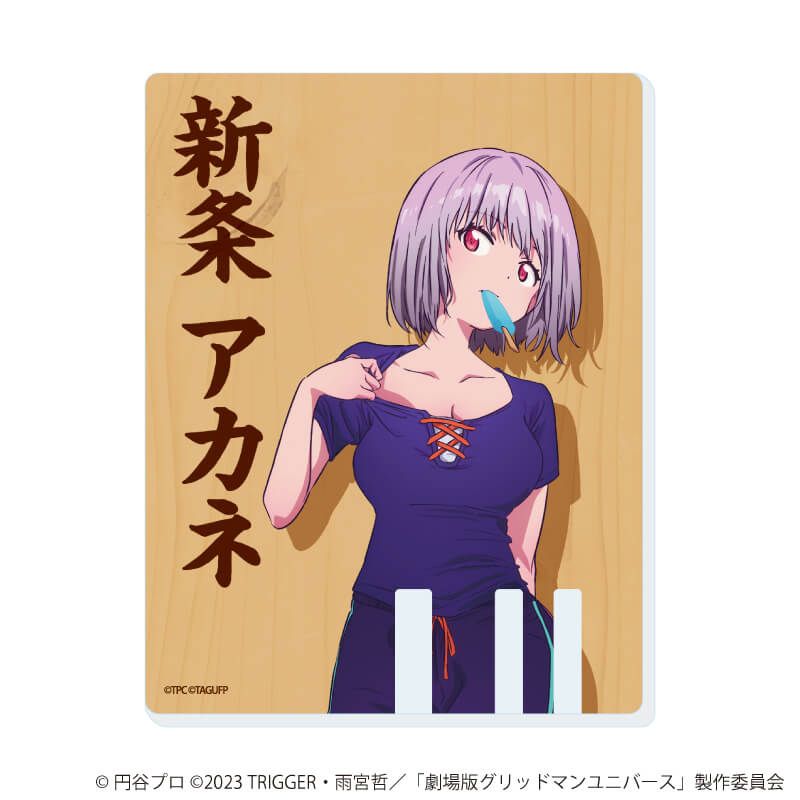 アクリルカード「グリッドマンユニバース」27/お風呂上りver. ブラインド(5種)(描き下ろしイラスト)