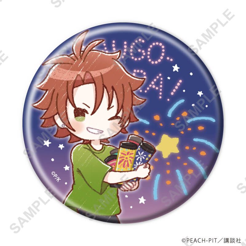 缶バッジ「しゅごキャラ！」49/花火ver. コンプリートセット(全9種)(グラフアートイラスト)