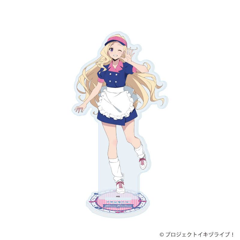アクリルスタンド「イキヅライブ！ LOVELIVE! BLUEBIRD」08/クレープver. 此花輝夜(描き下ろしイラスト)