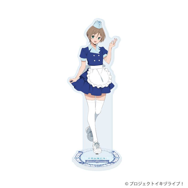 アクリルスタンド「イキヅライブ！ LOVELIVE! BLUEBIRD」07/クレープver. 春宮ゆくり(描き下ろしイラスト)