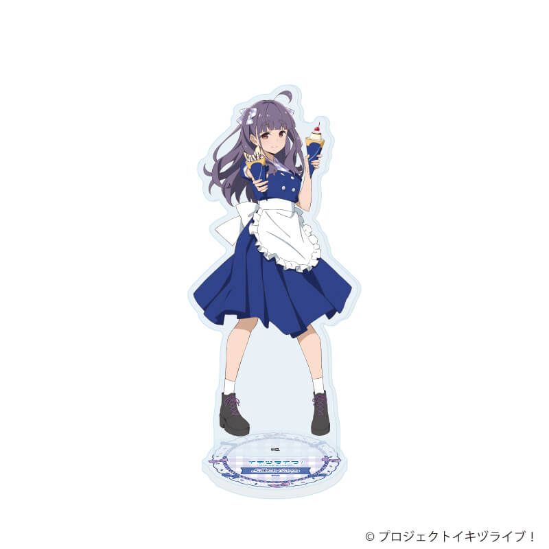 アクリルスタンド「イキヅライブ！ LOVELIVE! BLUEBIRD」06/クレープver. 調布のりこ(描き下ろしイラスト)