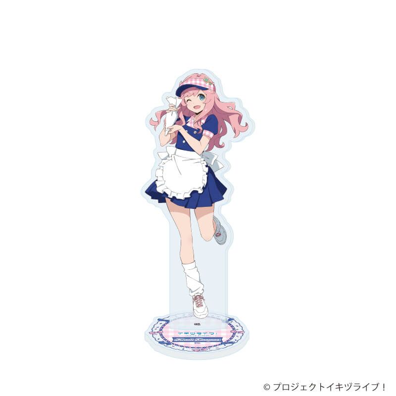 アクリルスタンド「イキヅライブ！ LOVELIVE! BLUEBIRD」05/クレープver. 金澤奇跡(描き下ろしイラスト)