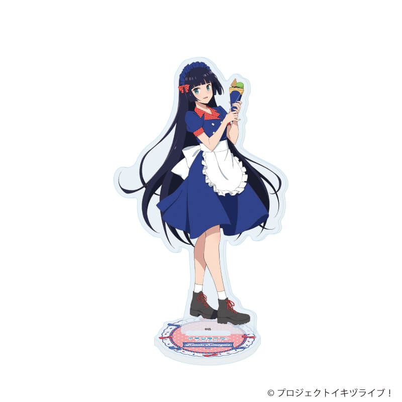アクリルスタンド「イキヅライブ！ LOVELIVE! BLUEBIRD」04/クレープver. 駒形花火(描き下ろしイラスト)
