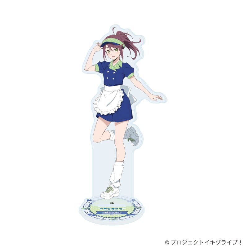 アクリルスタンド「イキヅライブ！ LOVELIVE! BLUEBIRD」03/クレープver. 五桐 玲(描き下ろしイラスト)