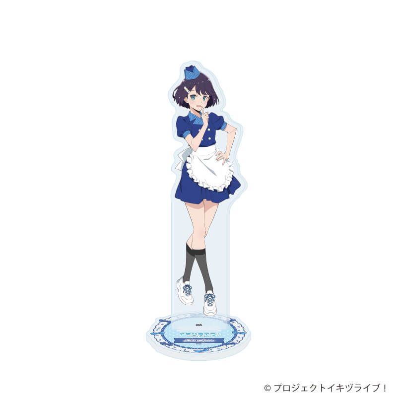 アクリルスタンド「イキヅライブ！ LOVELIVE! BLUEBIRD」02/クレープver. 麻布麻衣(描き下ろしイラスト)