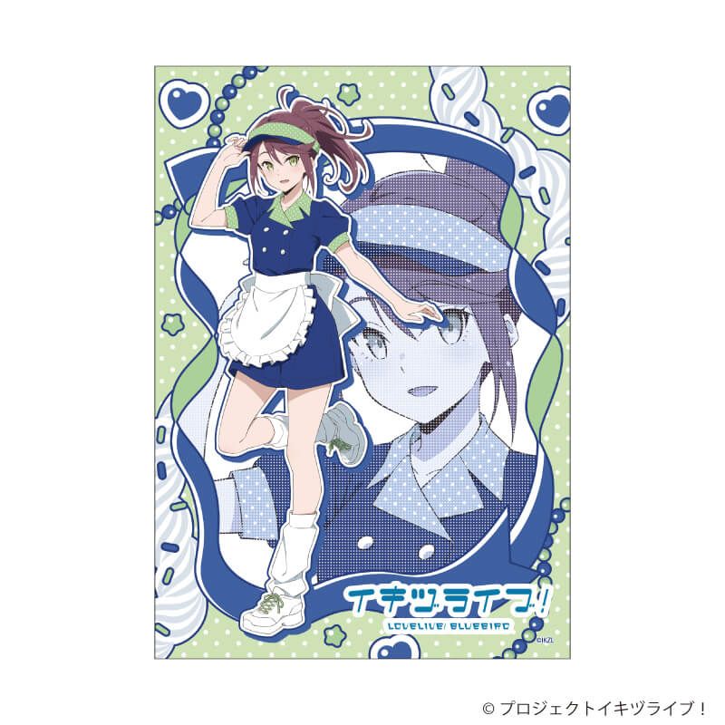L版ブロマイド3枚セット「イキヅライブ！ LOVELIVE! BLUEBIRD」01/クレープver. トレーディング(10種)(描き下ろしイラスト)