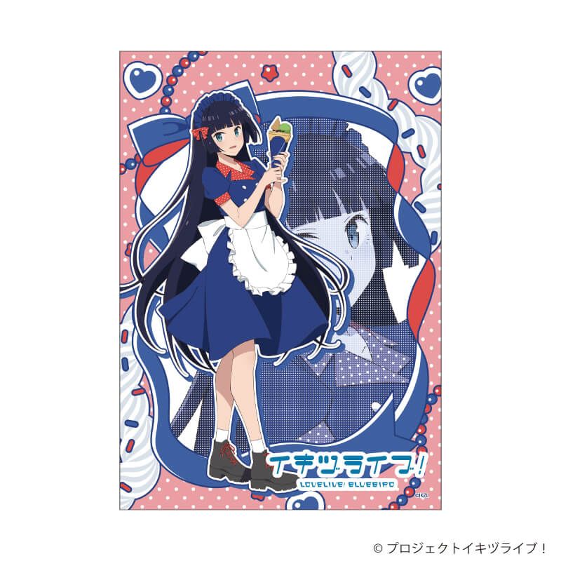 L版ブロマイド3枚セット「イキヅライブ！ LOVELIVE! BLUEBIRD」01/クレープver. トレーディング(10種)(描き下ろしイラスト)