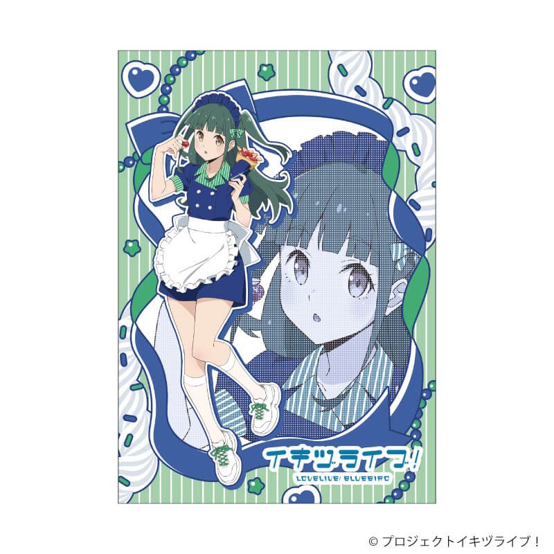 L版ブロマイド3枚セット「イキヅライブ！ LOVELIVE! BLUEBIRD」01/クレープver. トレーディング(10種)(描き下ろしイラスト)