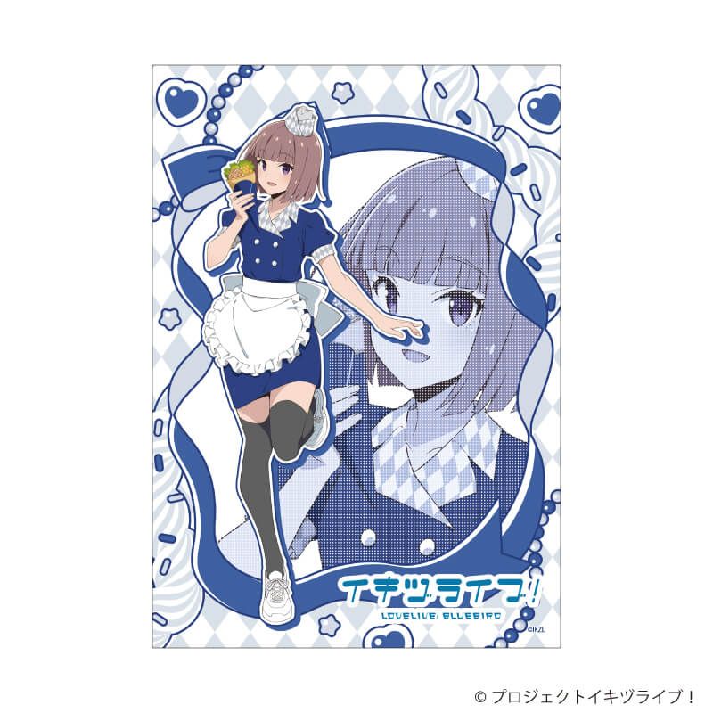 L版ブロマイド3枚セット「イキヅライブ！ LOVELIVE! BLUEBIRD」01/クレープver. トレーディング(10種)(描き下ろしイラスト)