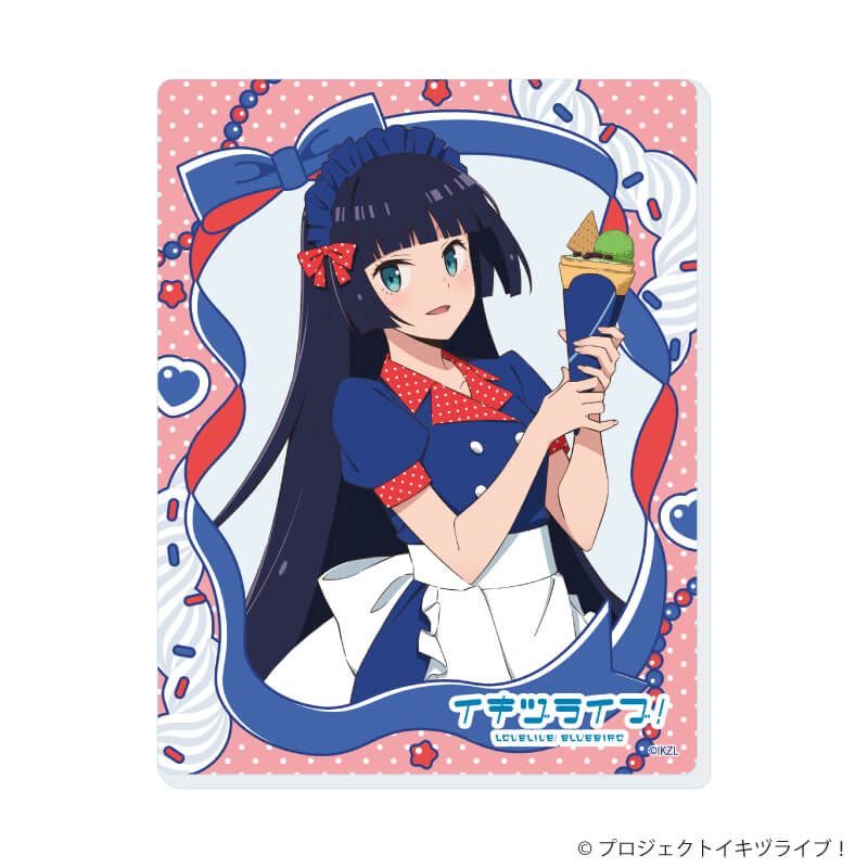 アクリルカード「イキヅライブ！ LOVELIVE! BLUEBIRD」01/クレープver. コンプリートセット(全10種)(描き下ろしイラスト)