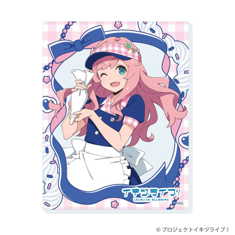 アクリルカード「イキヅライブ！ LOVELIVE! BLUEBIRD」01/クレープver. コンプリートセット(全10種)(描き下ろしイラスト)