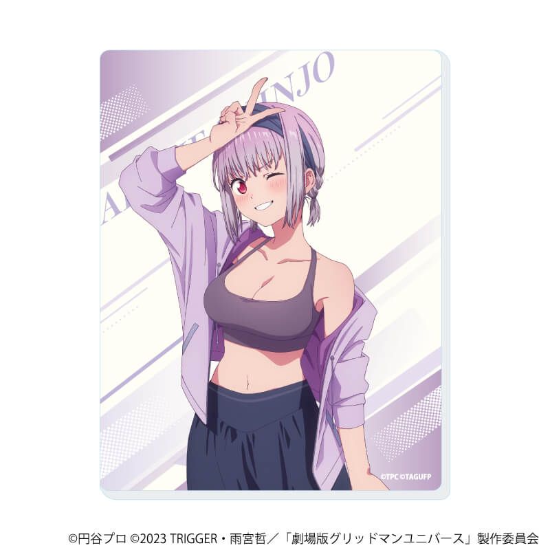 アクリルカード「グリッドマンユニバース」29/新条アカネBOX コンプリートセット(全6種)(描き下ろしイラスト)