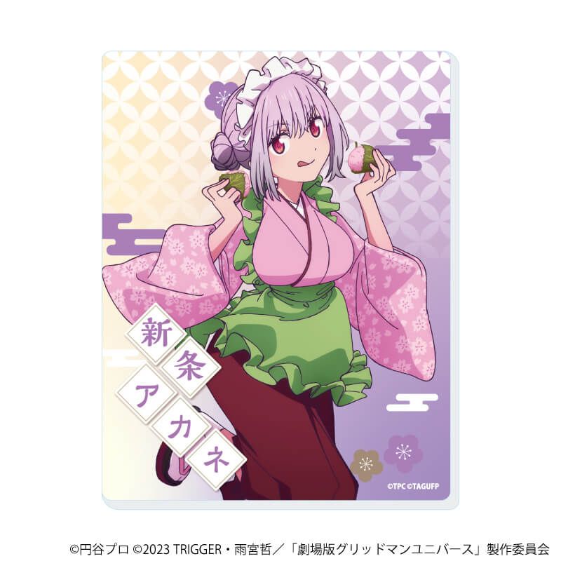 アクリルカード「グリッドマンユニバース」29/新条アカネBOX ブラインド(6種)(描き下ろしイラスト)
