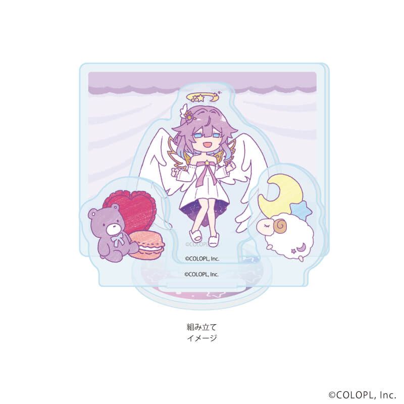 アクリルスタンドプレート「白猫プロジェクト」09/ルカ ゆめカワイイver.(グラフアートイラスト)