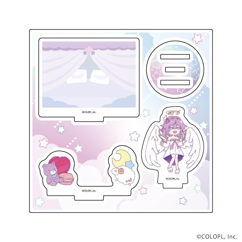 アクリルスタンドプレート「白猫プロジェクト」09/ルカ ゆめカワイイver.(グラフアートイラスト)