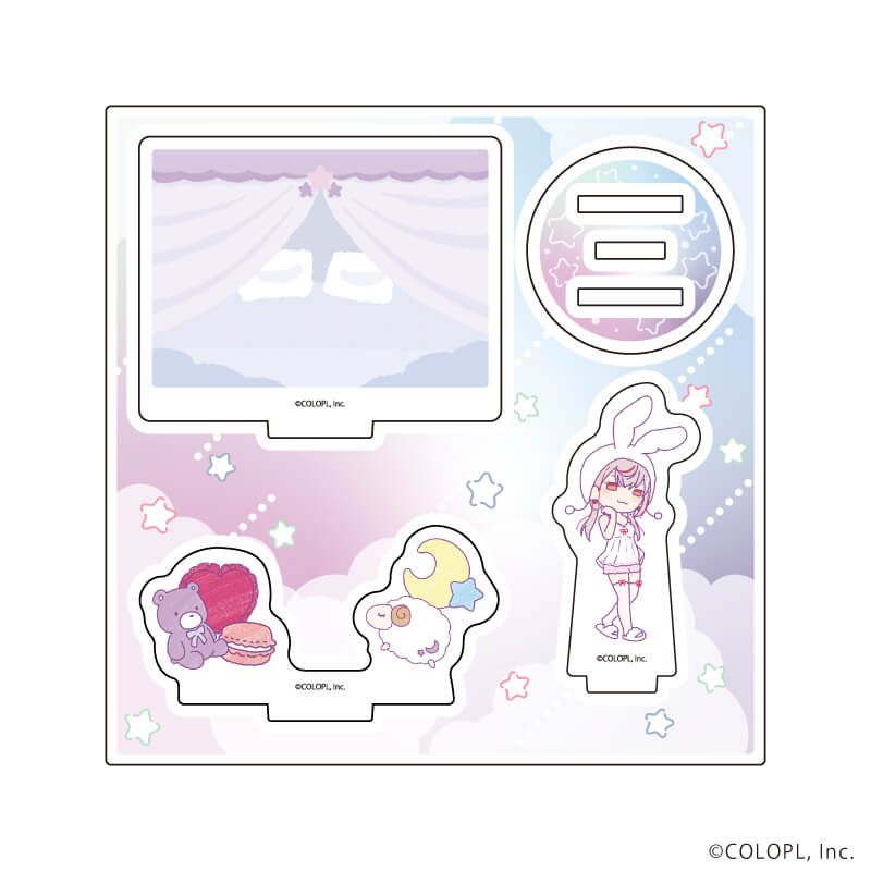 アクリルスタンドプレート「白猫プロジェクト」06/ファリエ ゆめカワイイver.(グラフアートイラスト)