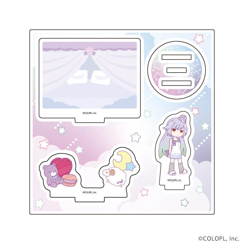 アクリルスタンドプレート「白猫プロジェクト」02/カクリア ゆめカワイイver.(グラフアートイラスト)