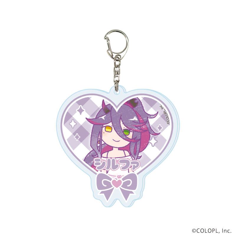 アクリルキーホルダー「白猫プロジェクト」10/ゆめカワイイver. ブラインド(9種)(グラフアートイラスト)
