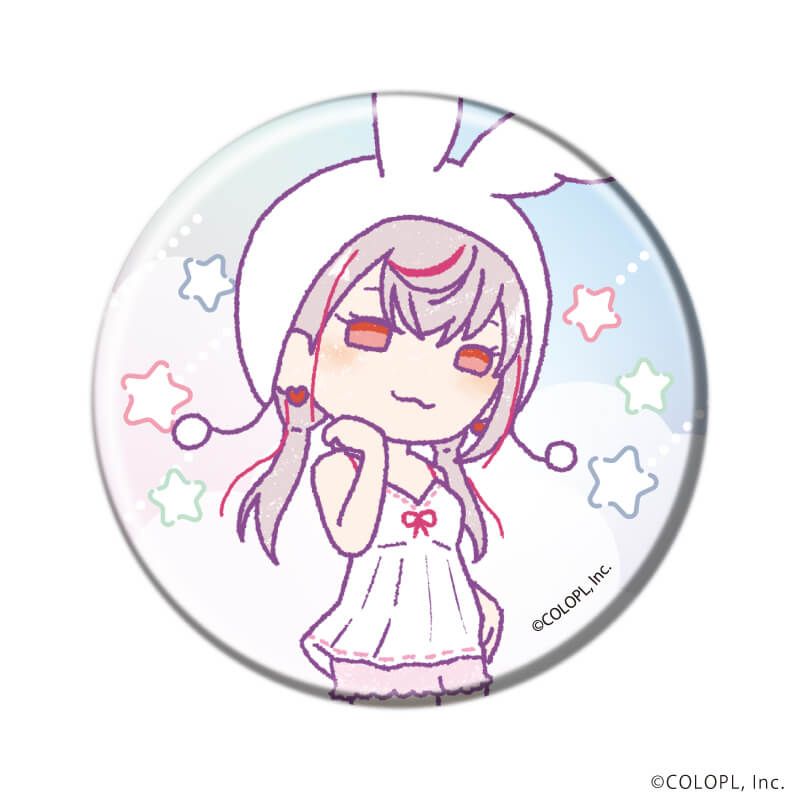 缶バッジ「白猫プロジェクト」19/ゆめカワイイver. ブラインド(9種)(グラフアートイラスト)